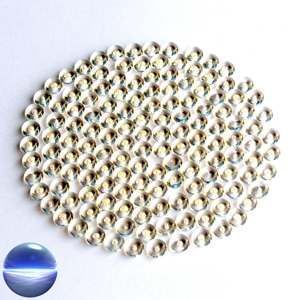 Acryltautropfen champagner 6 mm
