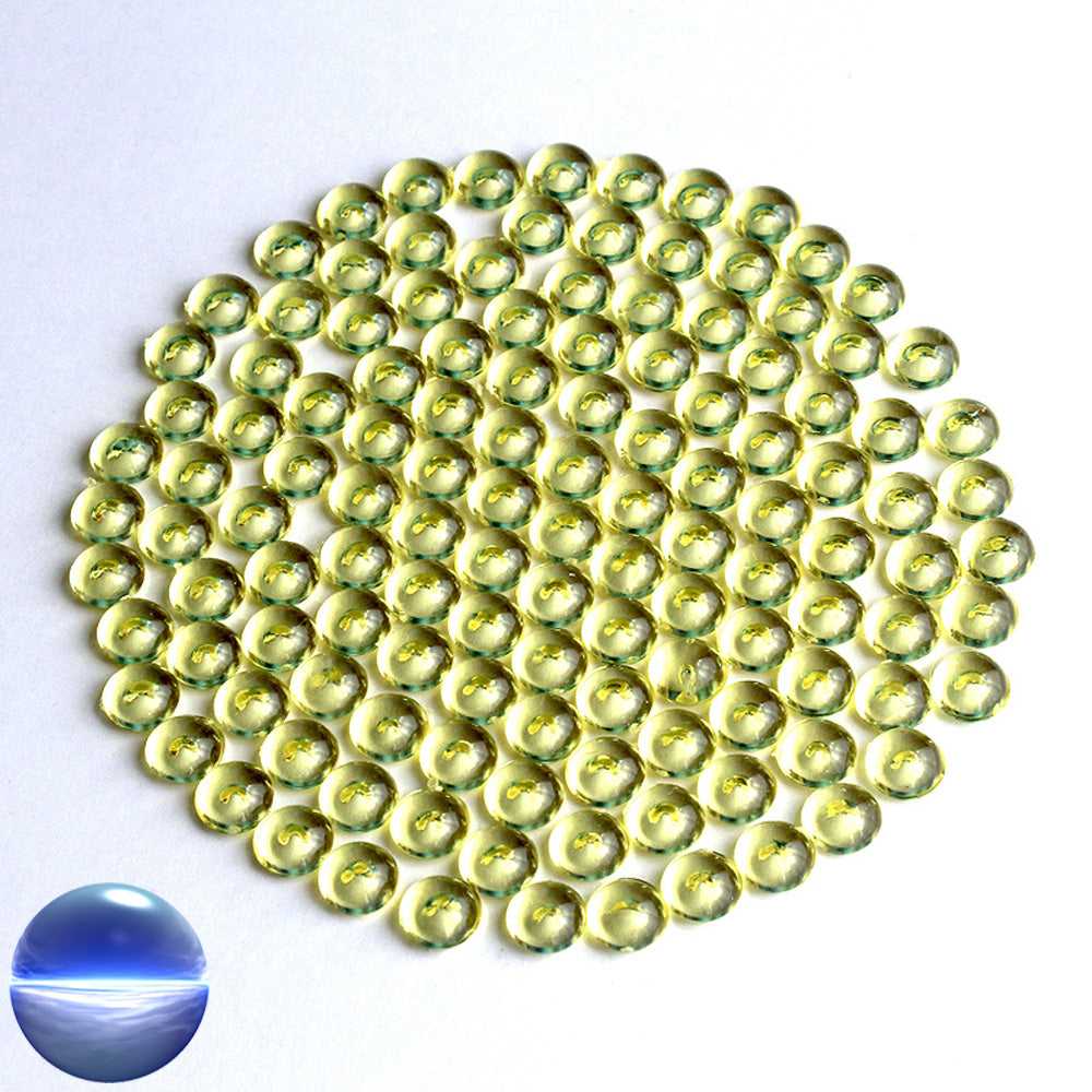 Acryltautropfen gelb 6 mm