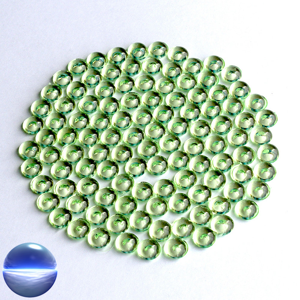 Acryltautropfen grün 6 mm