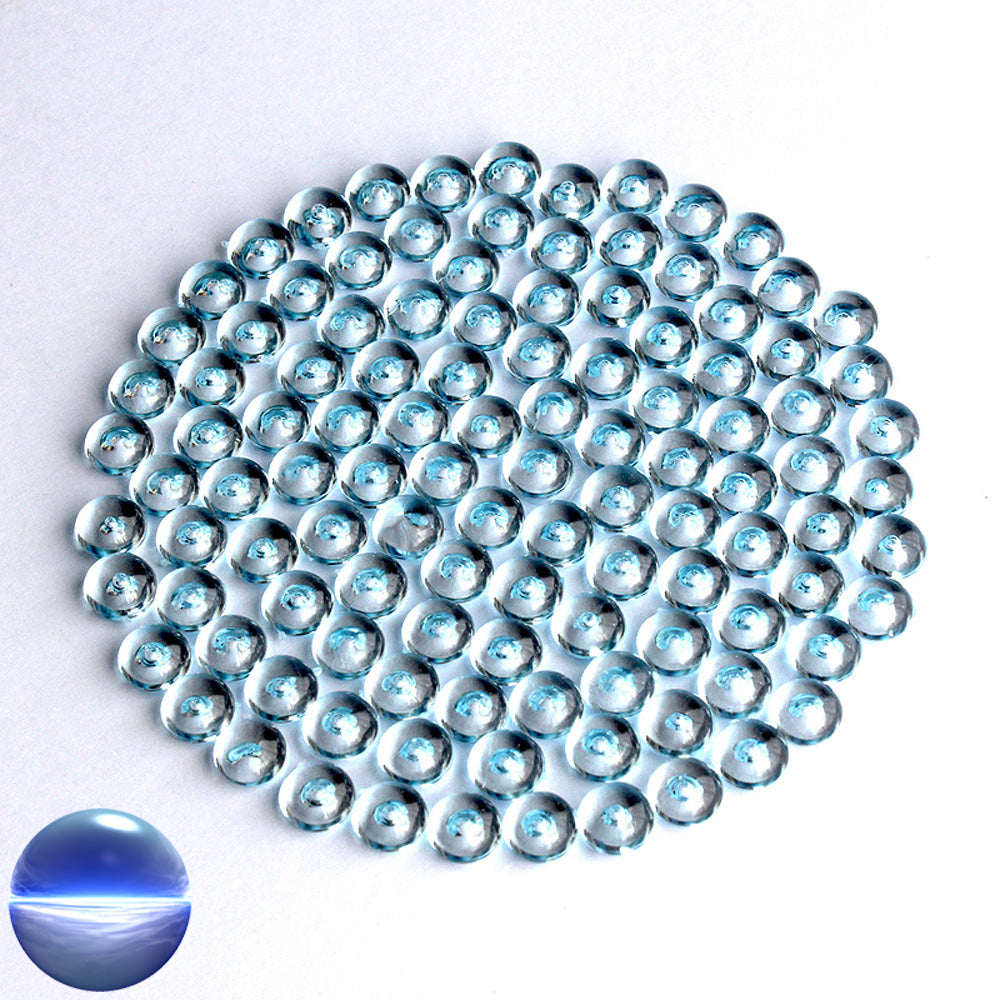 Acryltautropfen hellblau 6 mm