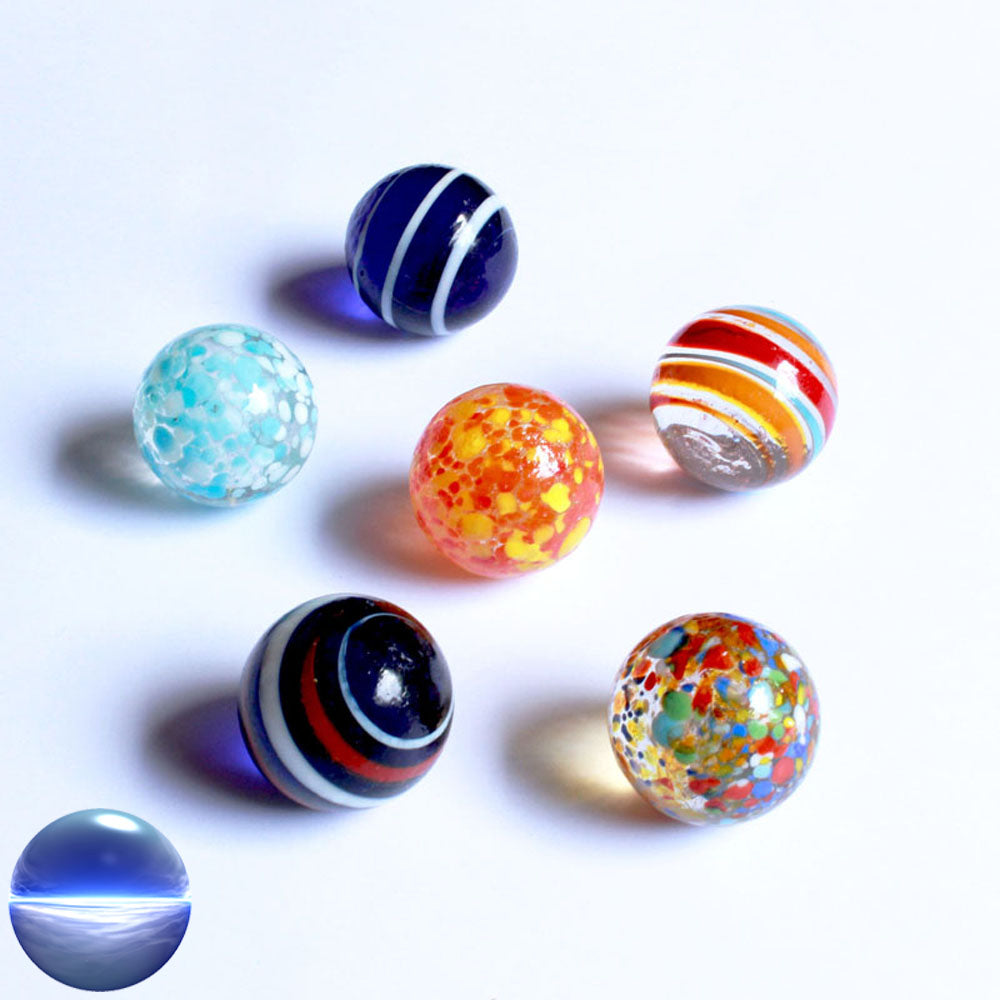 Glasmurmeln - Mustermix 30mm