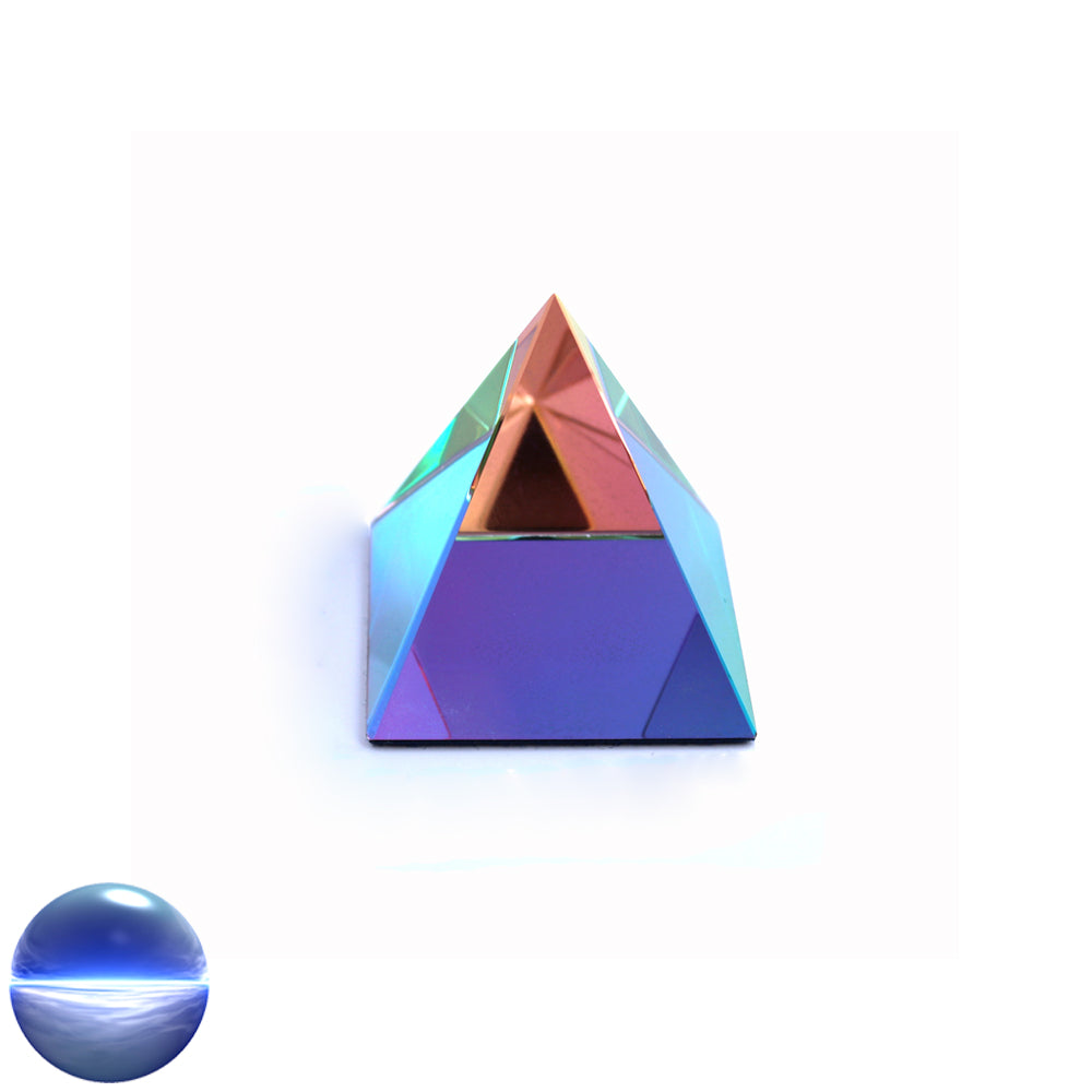 Pyramide Kristallglas - klar VM 5 cm