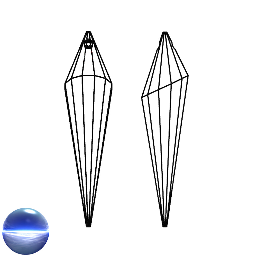Glaskristall A - Spitzkegel 76mm