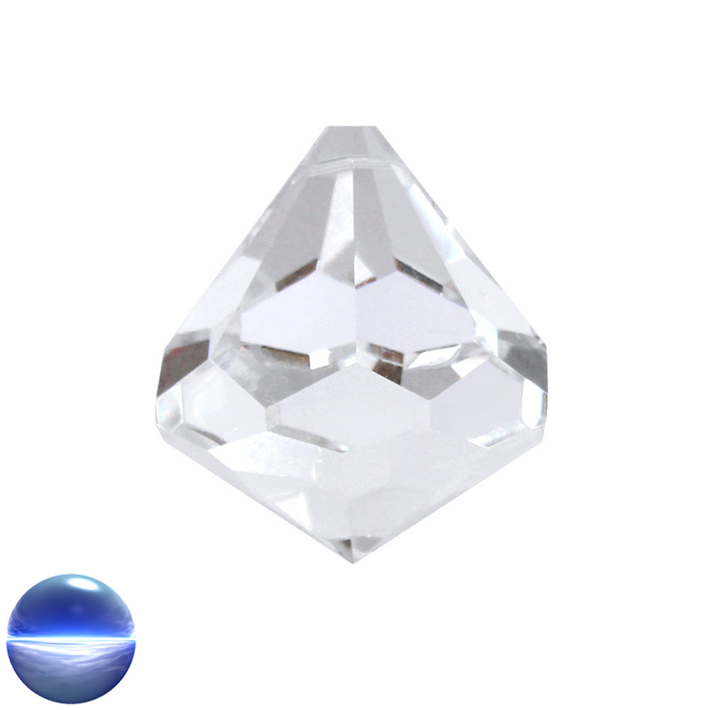 Regenbogen-Kristall - Kegel Diamantschliff 40mm | facettiert