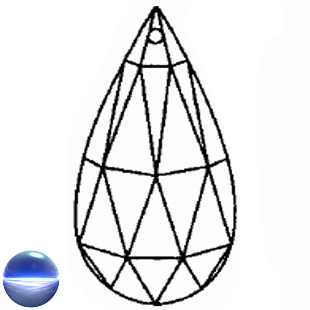 Glaskristall B - Lanzette 114mm