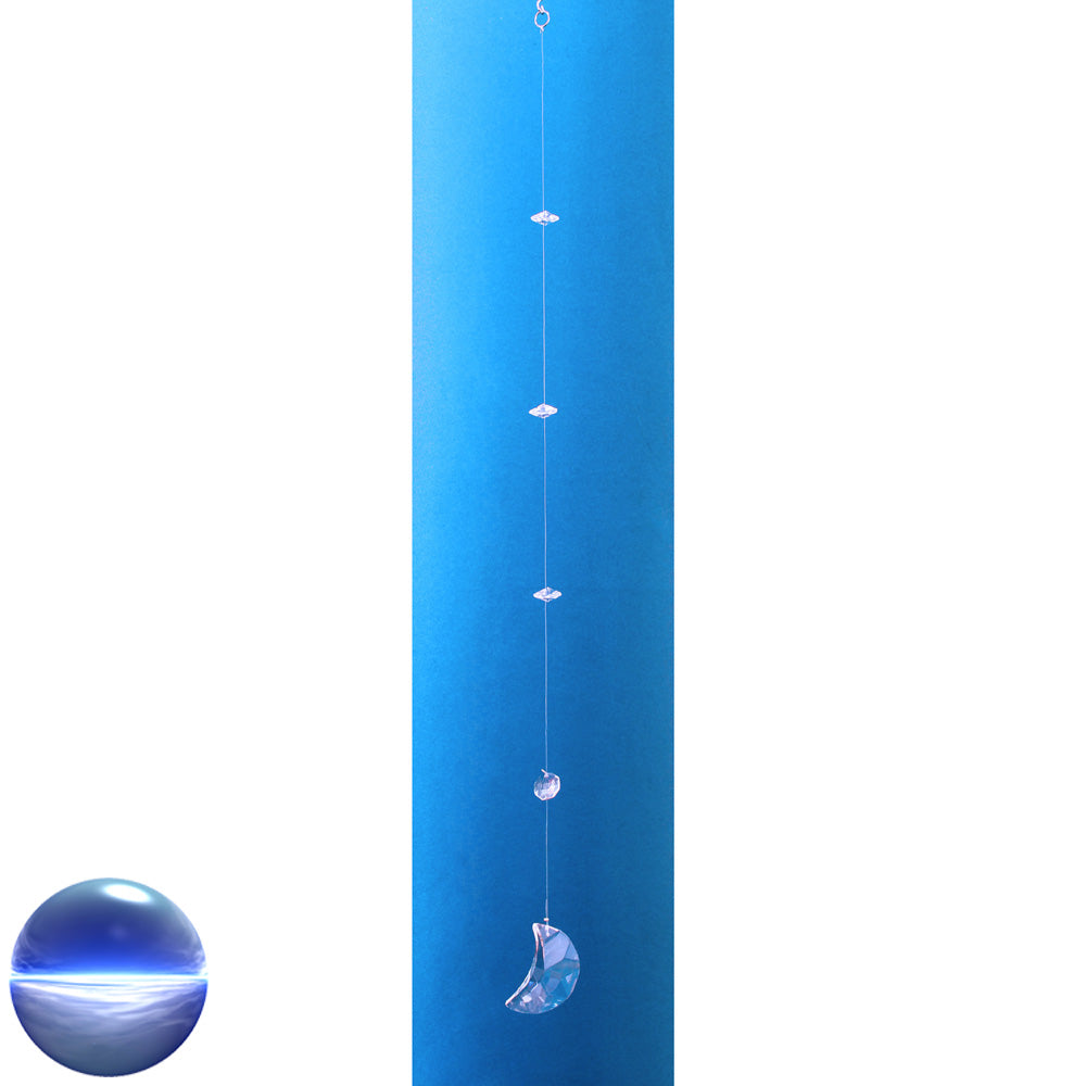 Glas-Hänger - Mond 50mm