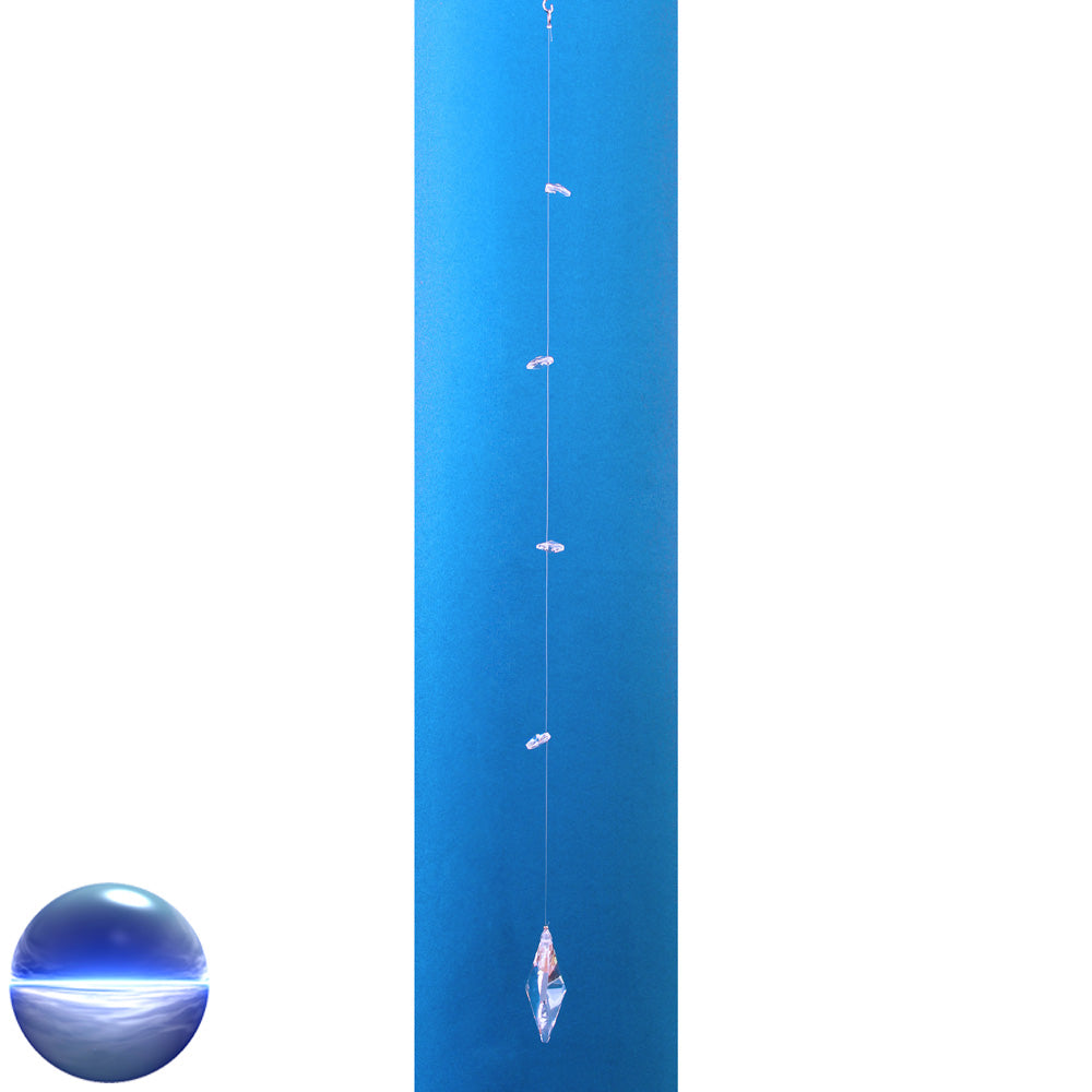 Glas-Hänger - Raute 63mm