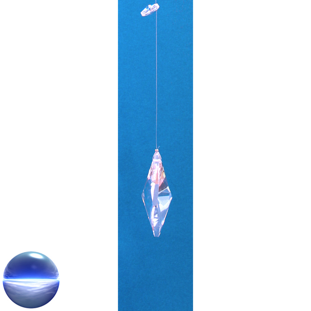 Glas-Hänger - Raute 63mm