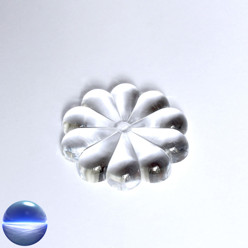 Kugelhalter Kristallglas Blume 50mm