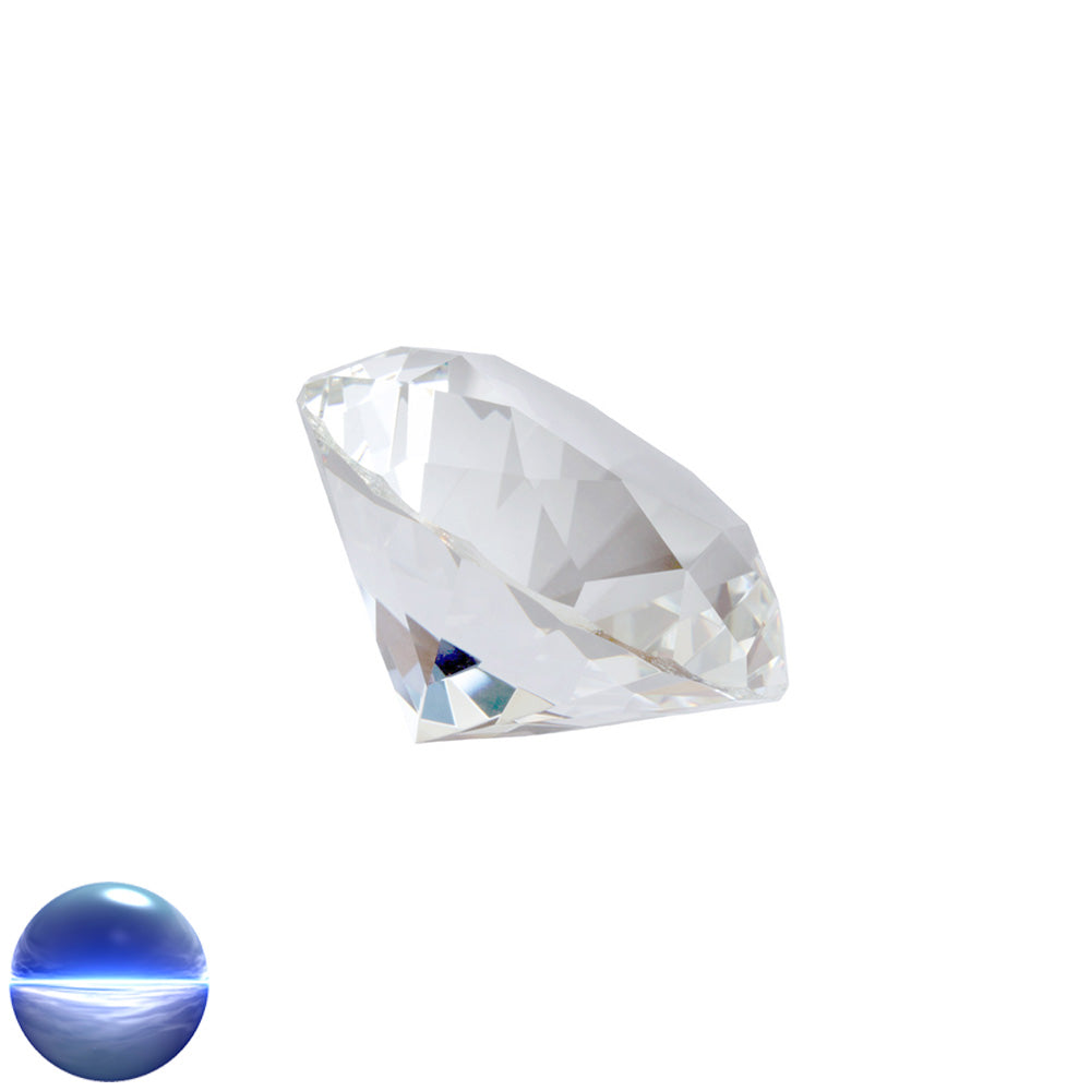 Kristallglas-Diamant A - 56 Facetten klar 60mm