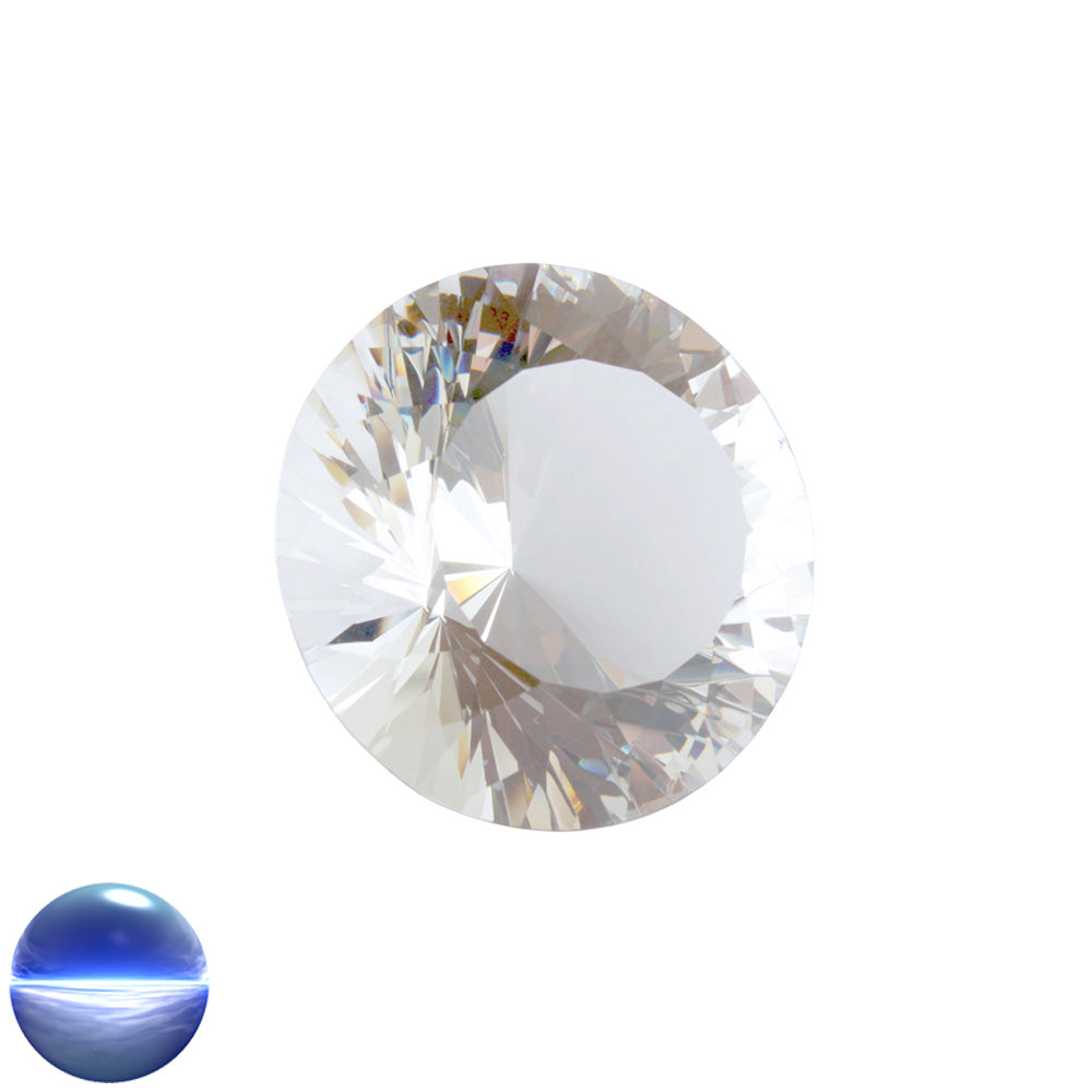 Kristallglas-Diamant A - 112 Facetten klar 60mm