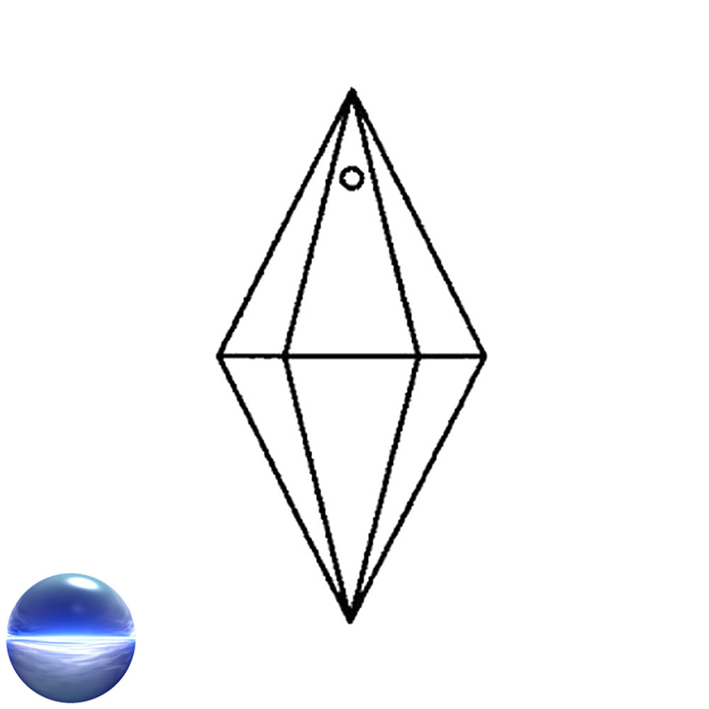 Glaskristall A - Pendulum 50mm