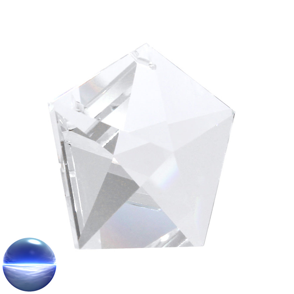 Glaskristall A - Pentagon 50mm