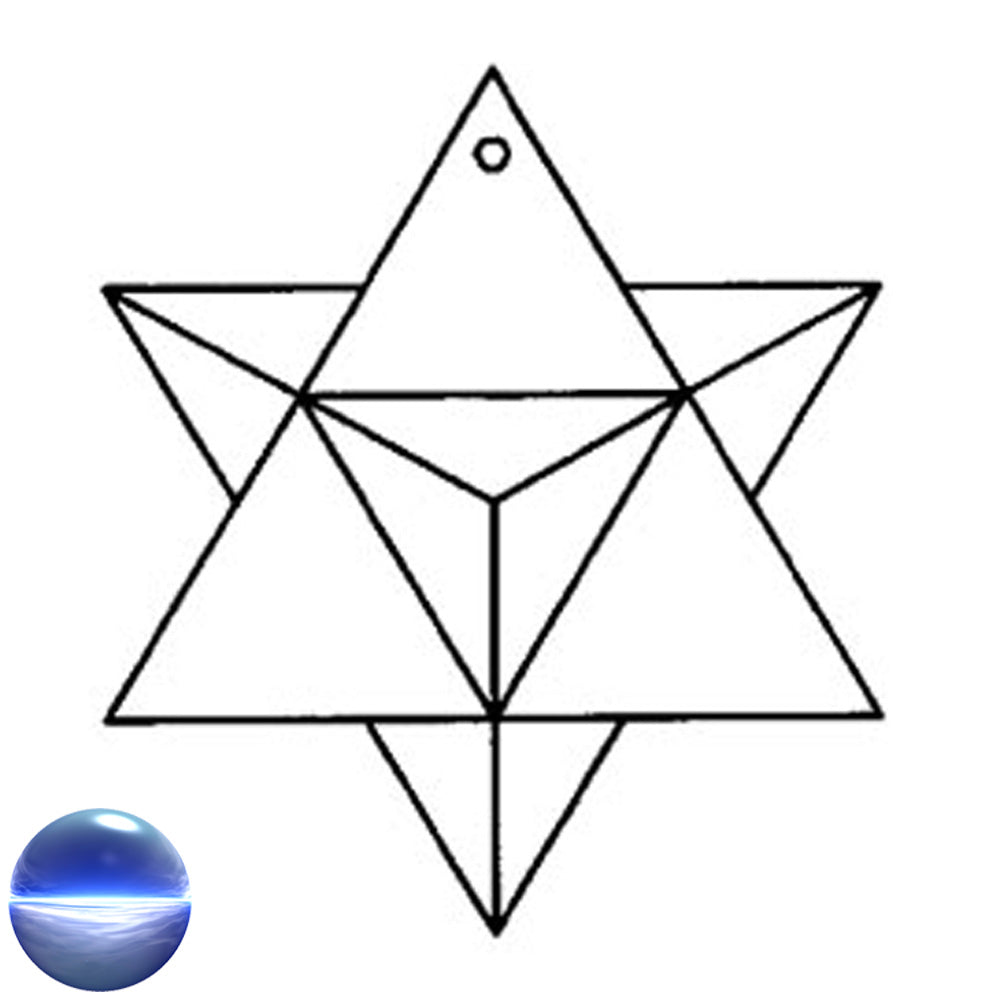 Glaskristall B - Merkaba B