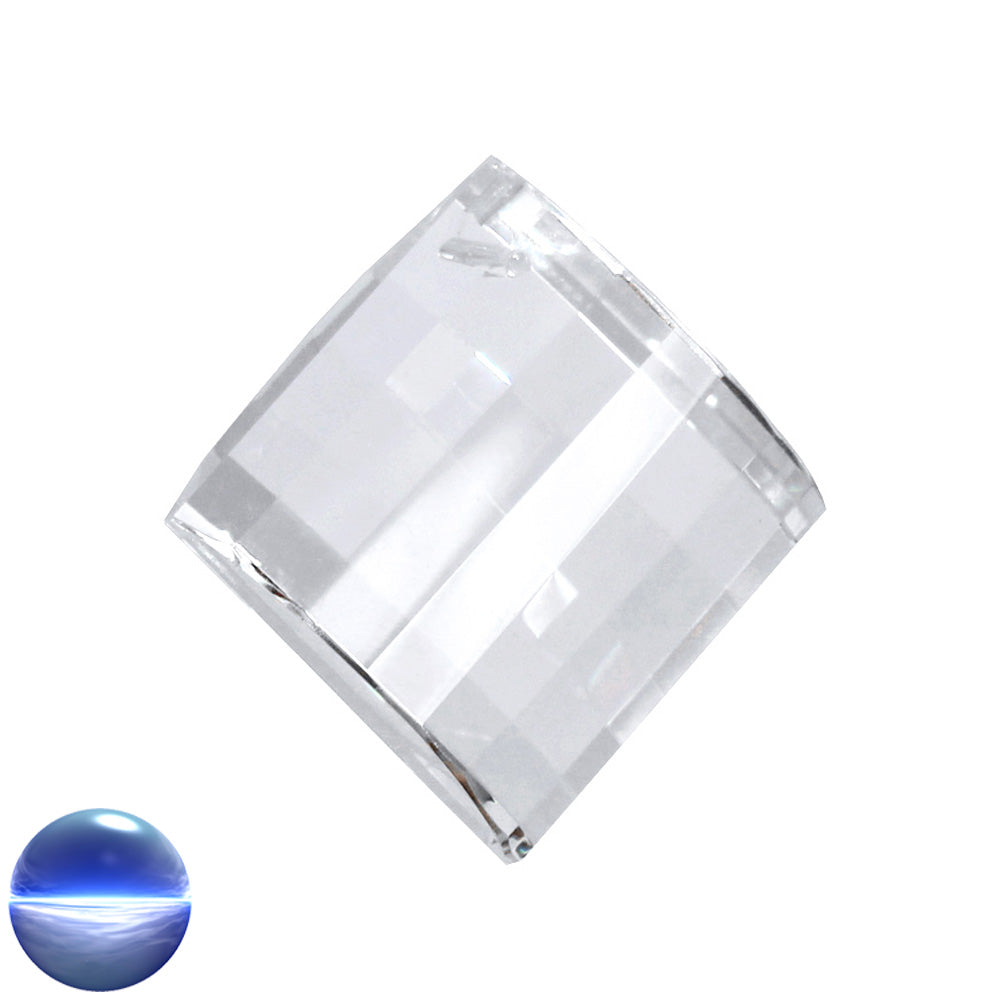 Glaskristall A - Quadrat 35mm