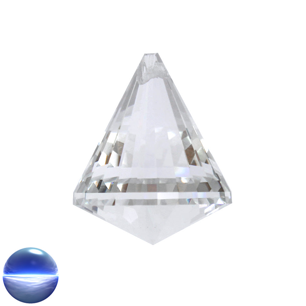 Regenbogen-Kristall - Kegel 40mm | facettiert geschliffen