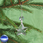 Christbaumschmuck Kristallglas Stern