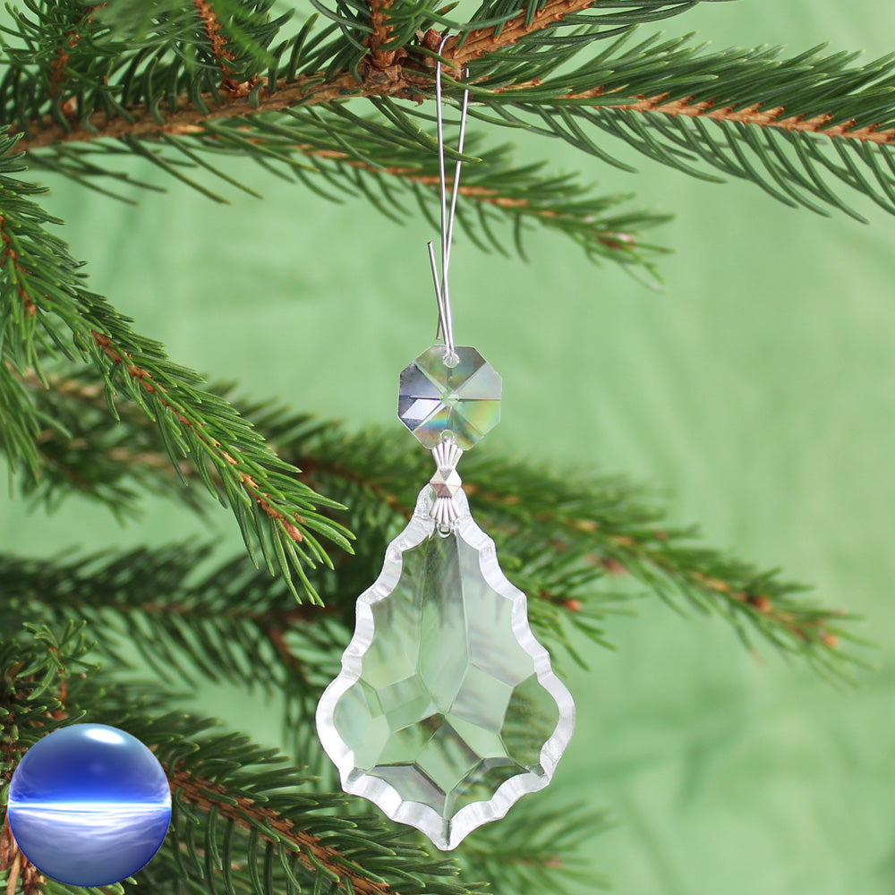 Christbaumschmuck Kristallglas Drachenträne