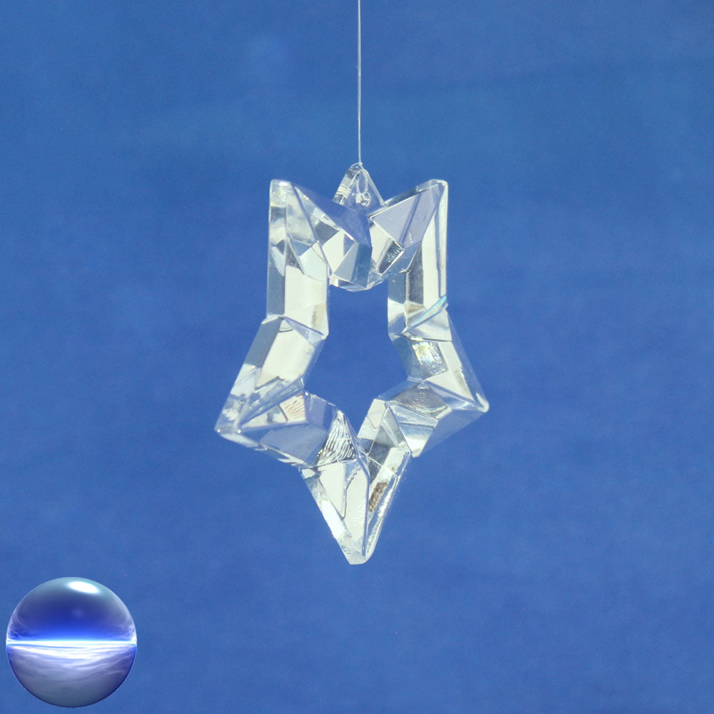 Glasstern durchbrochen