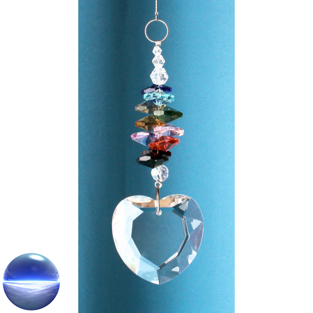 Cascade Kristallglas bunt - Herz