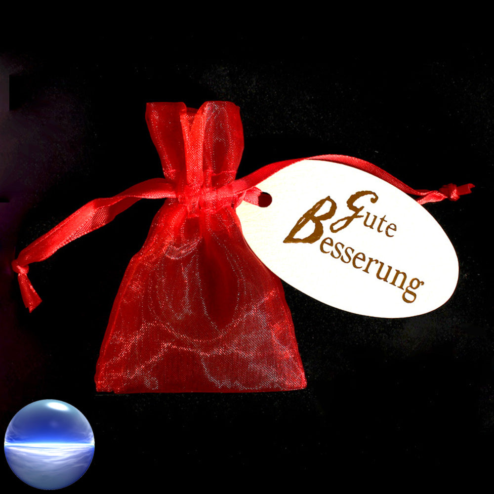 Organzabeutel für Mitbringsel - Gute Besserung