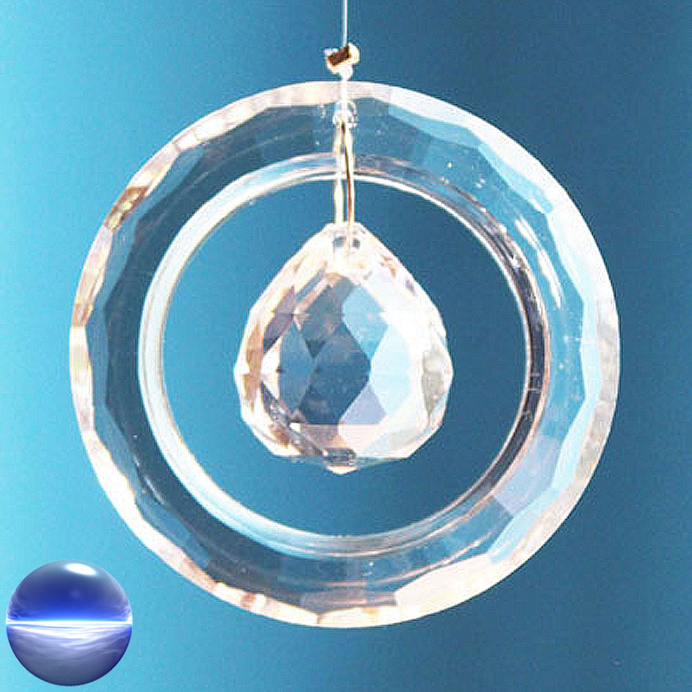 Glaskristall Spehre - 50 mm