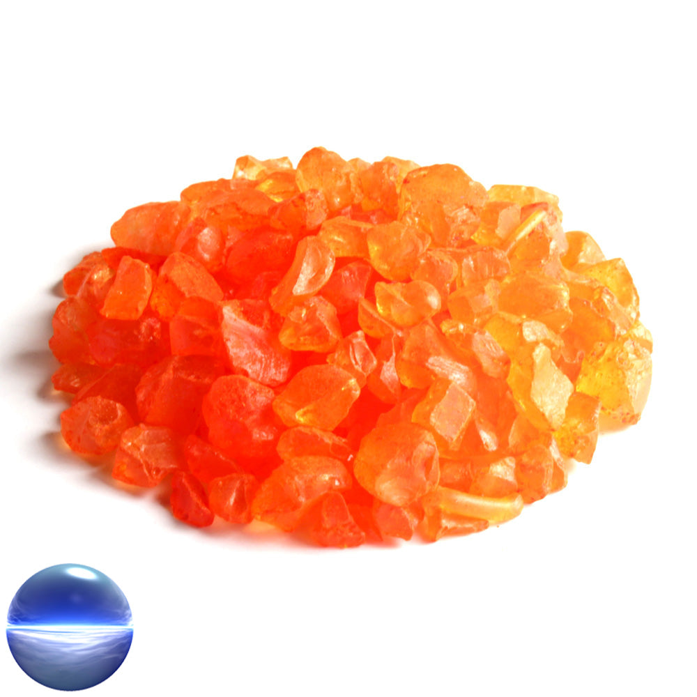 Glassteine 4 - 10 mm orange