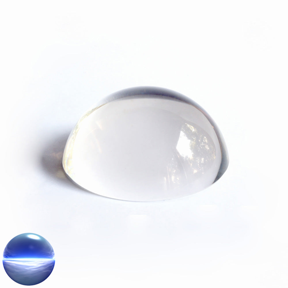 Halbkugel Glas klar 70mm