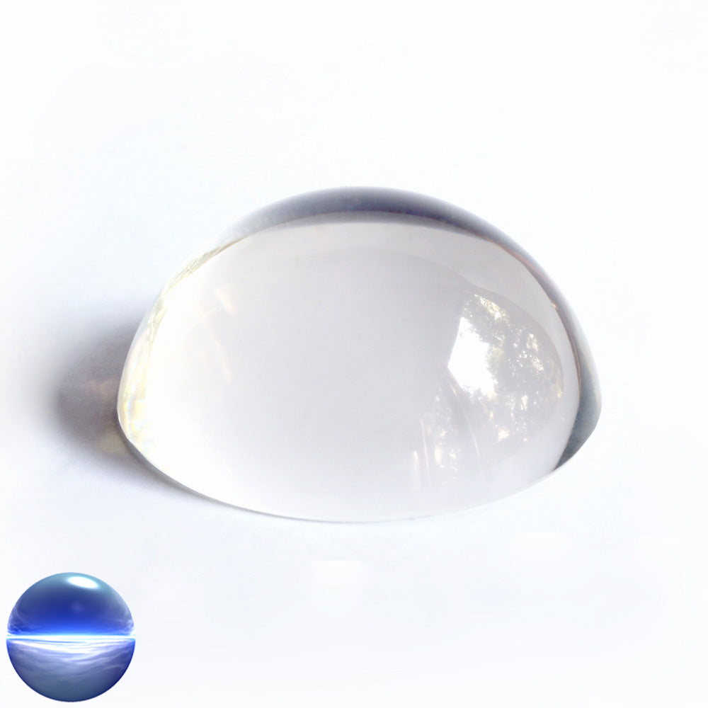 Halbkugel Glas klar 90mm