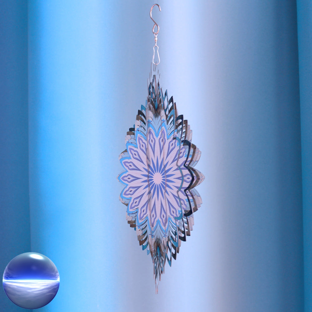 Windspiel Spirale - Bunte Blume