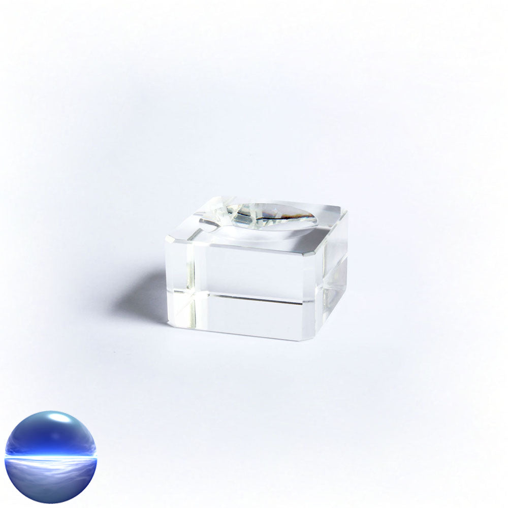 Kugelhalter - Glas gerade | geeignet für Glaskugeln 40 - 80 mm