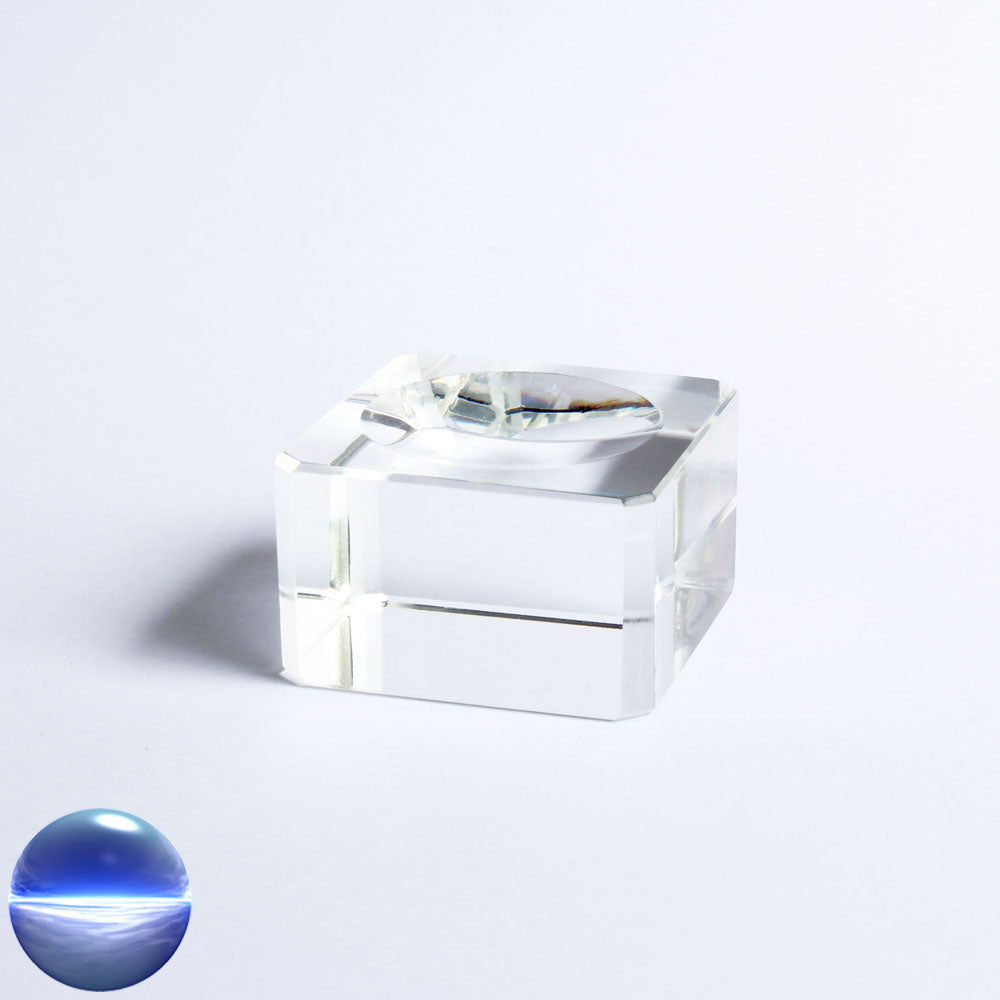 Kugelhalter - Glas gerade 40mm | geeignet für Glaskugeln 90 - 120 mm