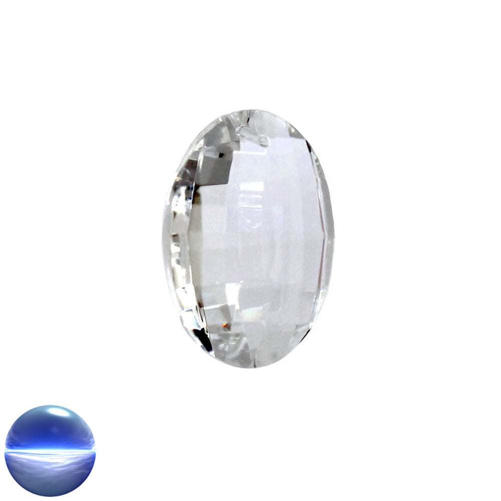 Glaskristall A - Oval 32mm