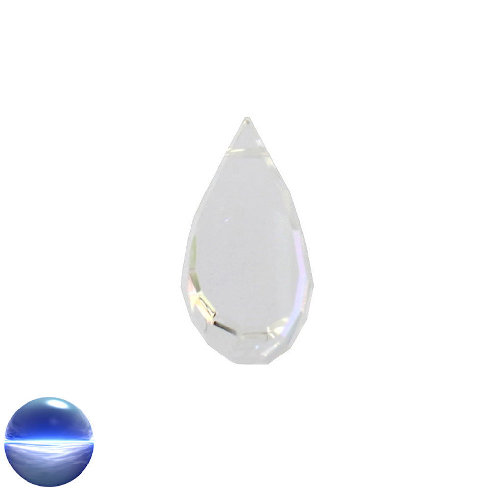 Glaskristall B - Dreieck irisierend 35mm