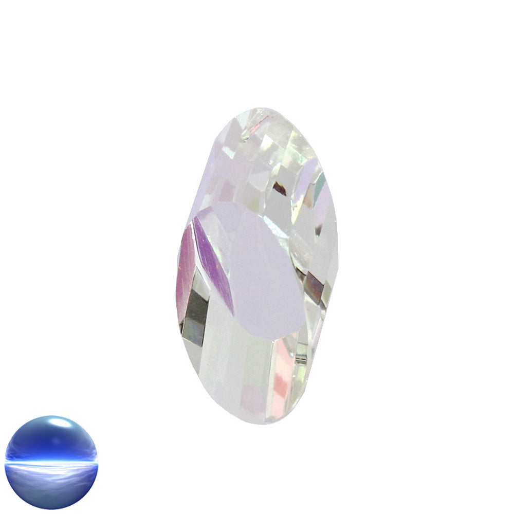 Glaskristall B - Ellipse irisierend 43mm