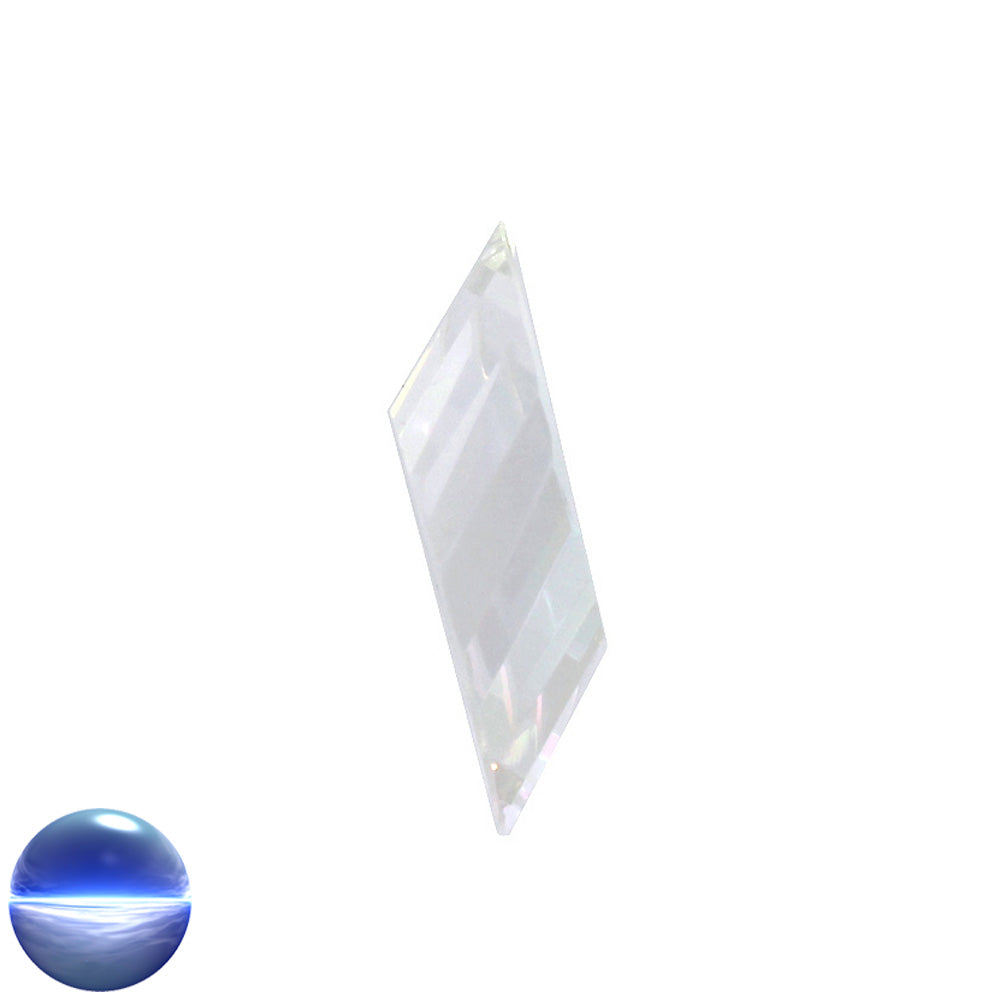 Glaskristall B - Ellipse irisierend 43mm