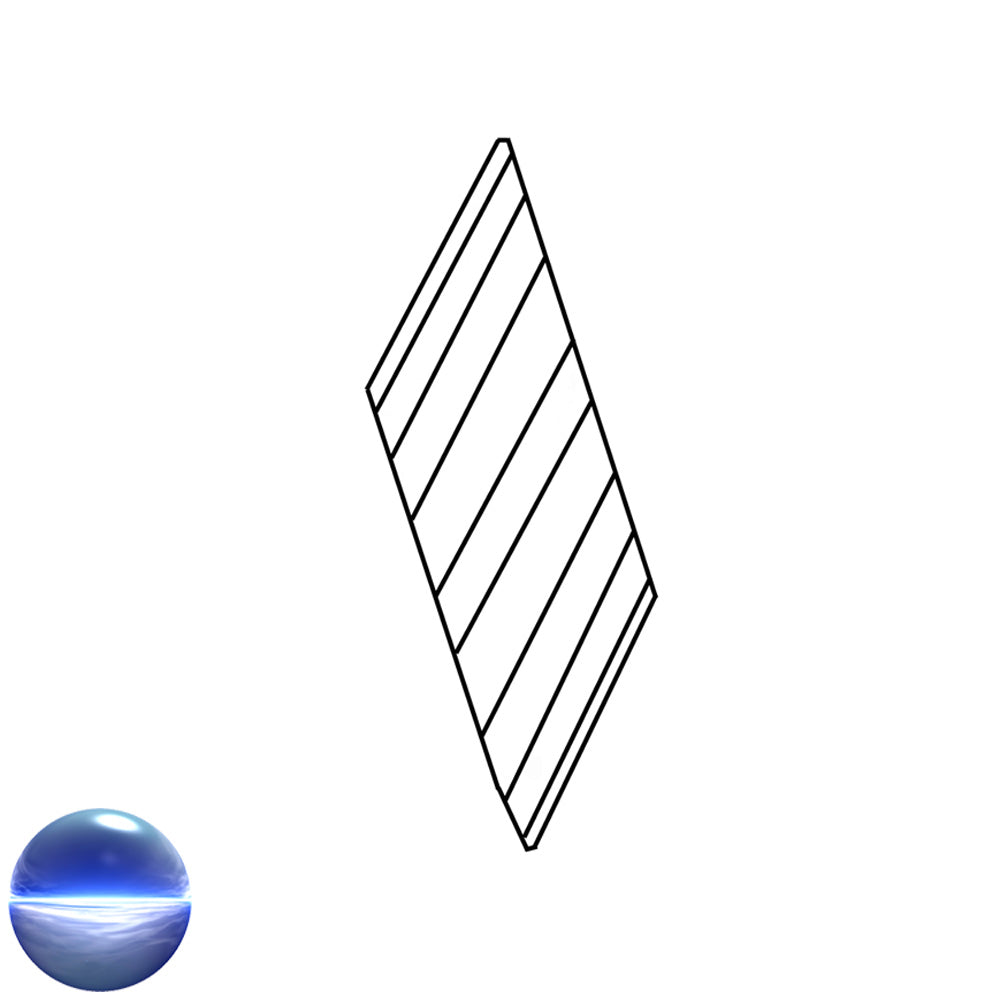 Glaskristall B - Ellipse 48mm