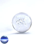   Kristallglaskugel Luftblasen - 60mm | mit Standfläche 