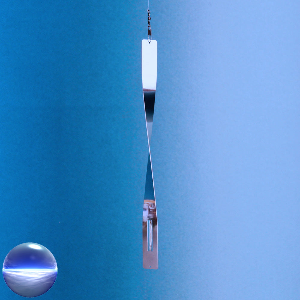Windspiel Edelstahl - Twister 15cm
