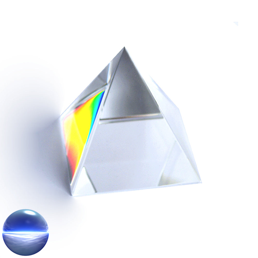 Pyramide Kristallglas - klar 10cm