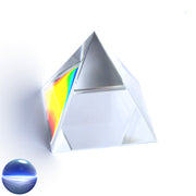 Kristallglas Pyramide - 120mm | optisch rein ohne Schlieren