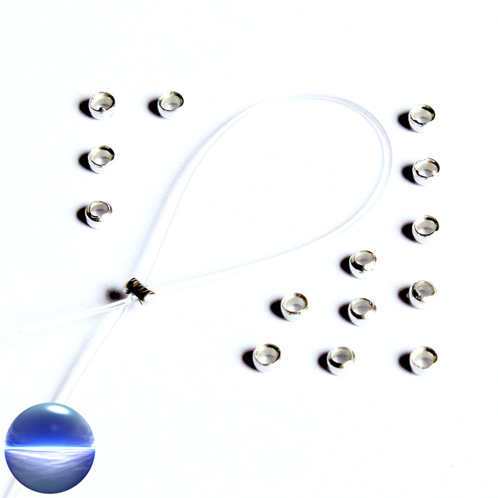 Quetschringe Chrom 2mm