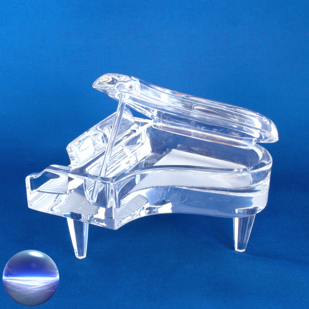 Glas - Flügel Piano 13cm