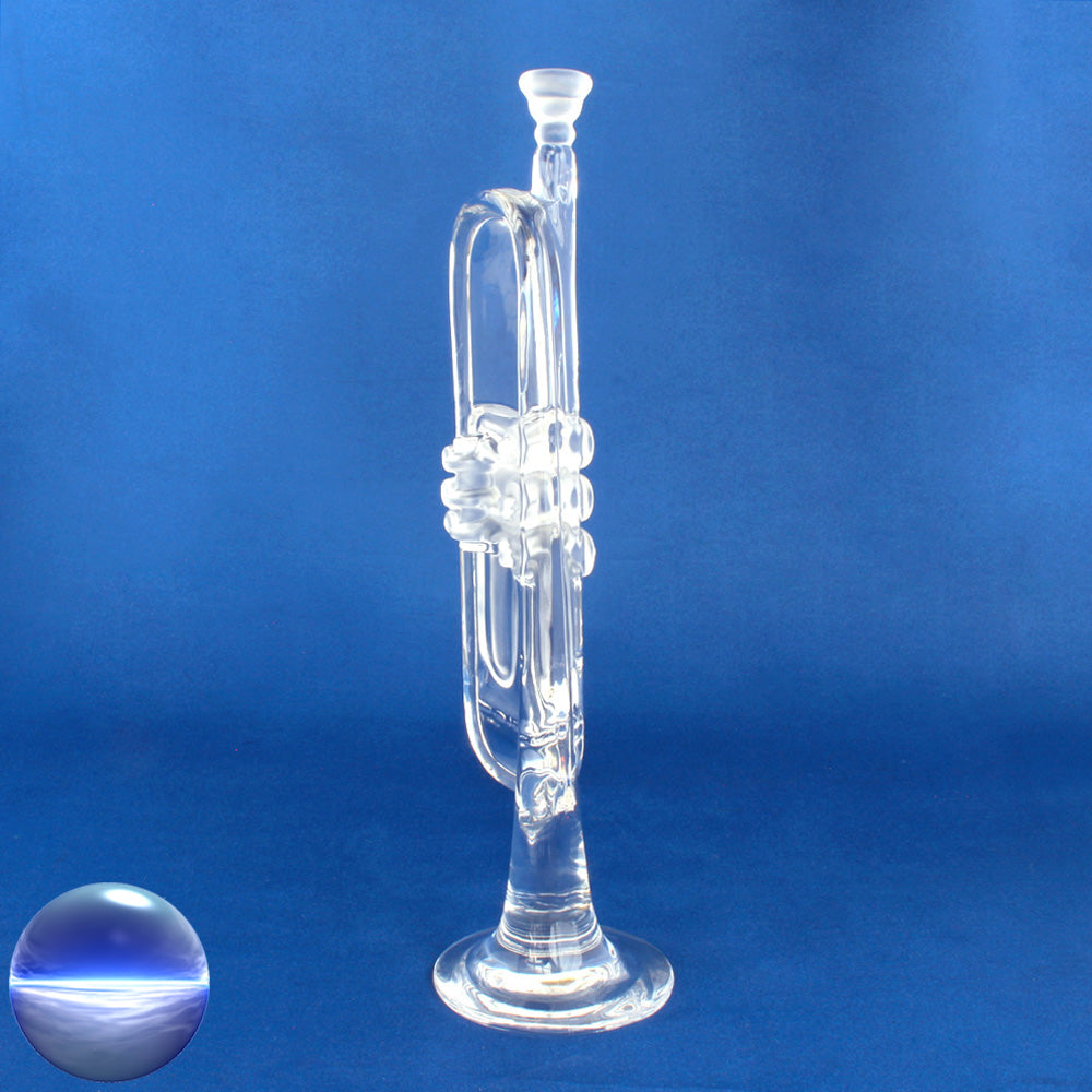 Glas - Trompete 23cm