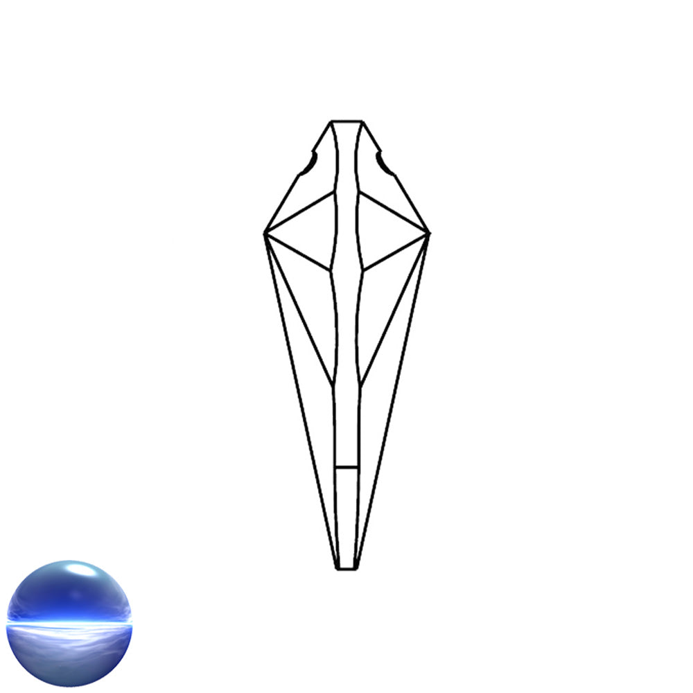 Swarovski Leaf 40mm