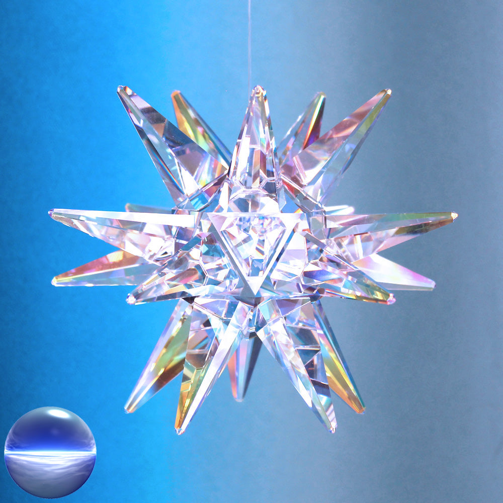 Swarovski Glas-Stern - Moravian 117mm irisierend