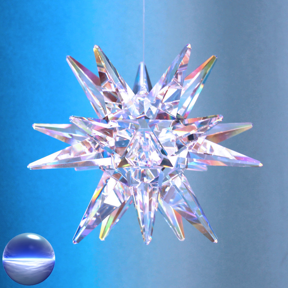 Swarovski Glas-Stern - Moravian 117mm irisierend