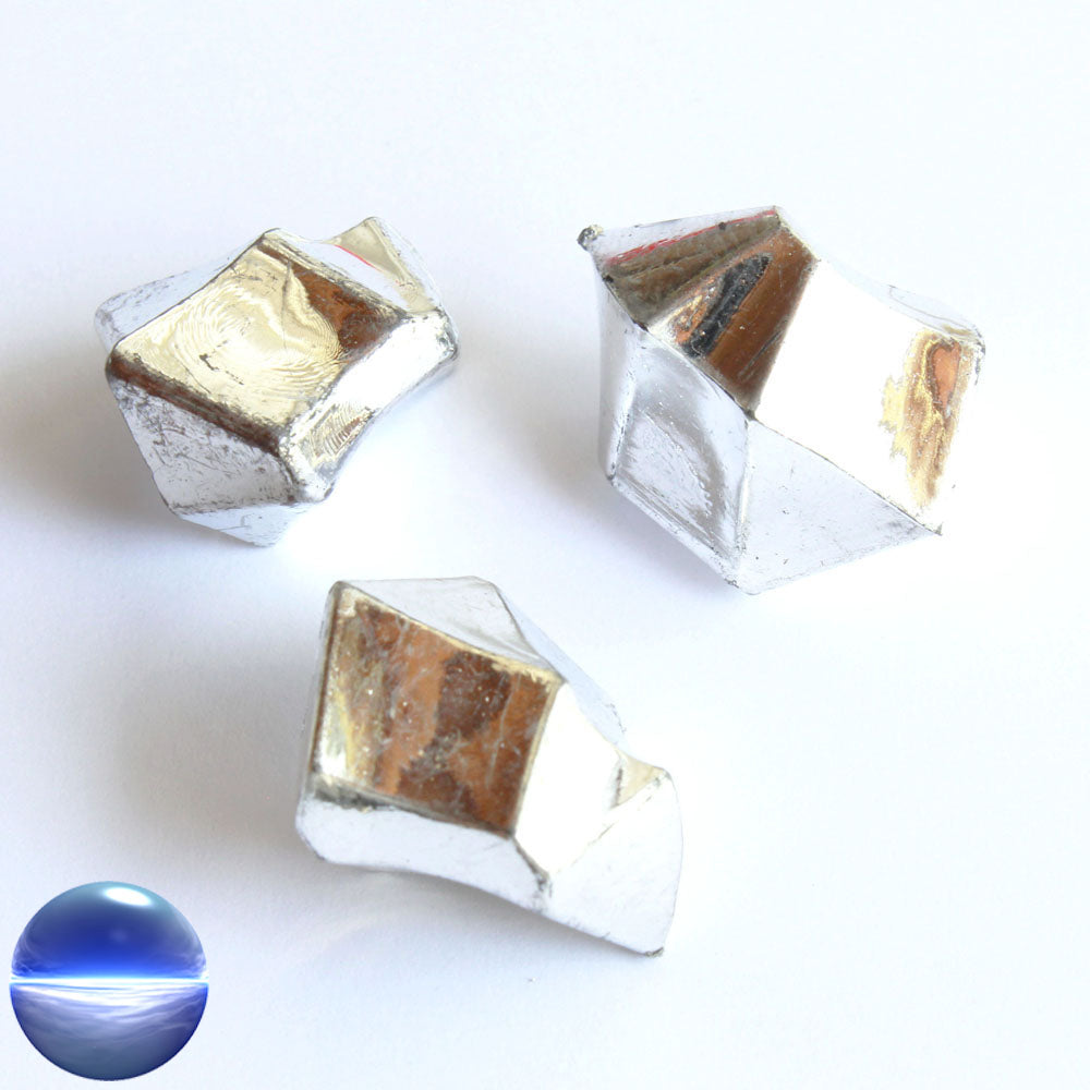 Acrylsteine silber 16 - 24 mm