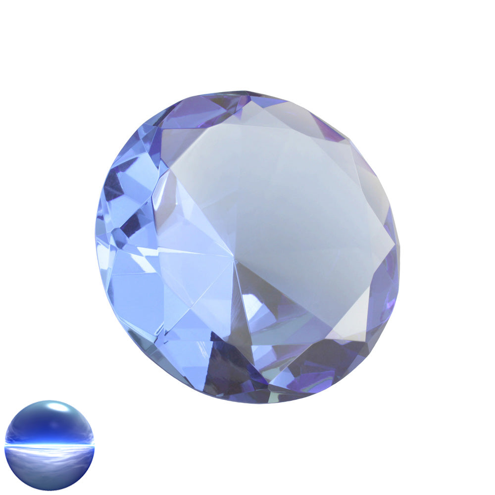 Glasdiamant B - dunkelblau 100mm