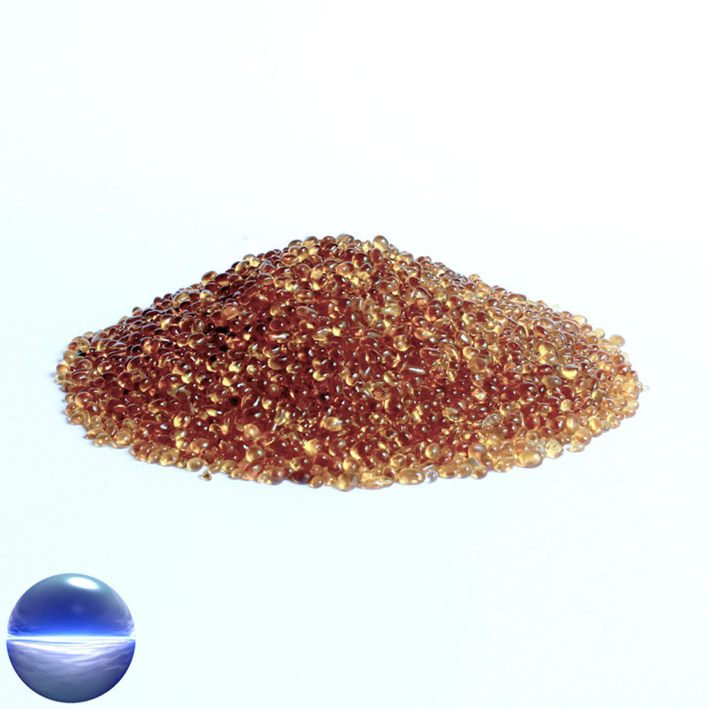 Glaskiesel 1,5-3mm amber